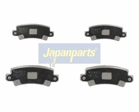 Brake Pad Set, disc brake PP-257AF Japanparts