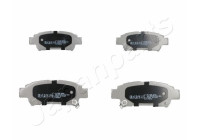 Brake Pad Set, disc brake PP-258AF Japanparts