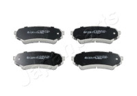 Brake Pad Set, disc brake PP-259AF Japanparts