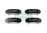 Brake Pad Set, disc brake PP-259AF Japanparts