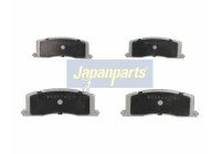 Brake Pad Set, disc brake PP-262AF Japanparts