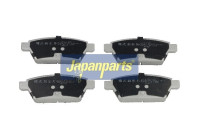 Brake Pad Set, disc brake PP-312AF Japanparts
