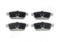 Brake Pad Set, disc brake PP-312AF Japanparts