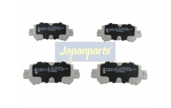 Brake Pad Set, disc brake PP-313AF Japanparts