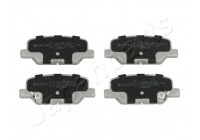 Brake Pad Set, disc brake PP-315AF Japanparts