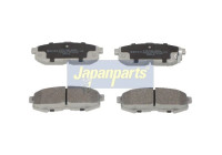 Brake Pad Set, disc brake PP-316AF Japanparts