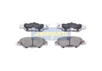 Brake Pad Set, disc brake PP-318AF Japanparts