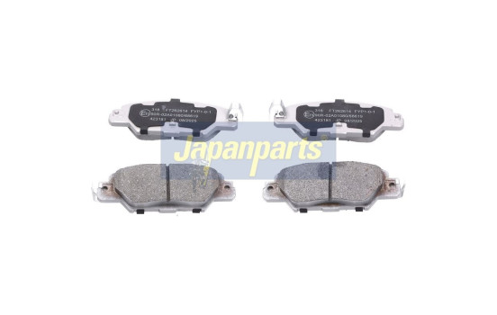 Brake Pad Set, disc brake PP-318AF Japanparts