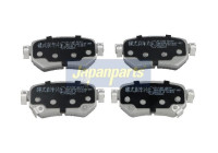 Brake Pad Set, disc brake PP-319AF Japanparts