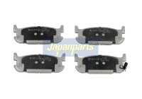 Brake Pad Set, disc brake PP-345AF Japanparts