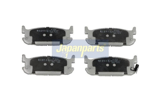 Brake Pad Set, disc brake PP-345AF Japanparts