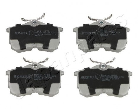 Brake Pad Set, disc brake PP-407AF Japanparts