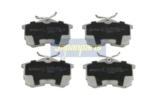Brake Pad Set, disc brake PP-407AF Japanparts