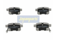 Brake Pad Set, disc brake PP-410AF Japanparts