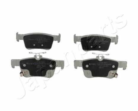 Brake Pad Set, disc brake PP-415AF Japanparts, Image 2