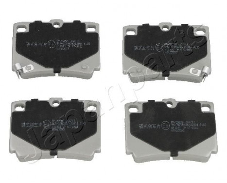 Brake Pad Set, disc brake PP-592AF Japanparts