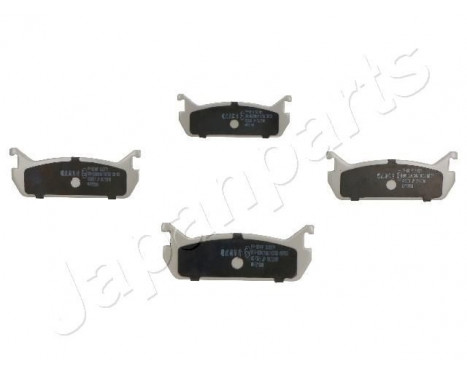 Brake Pad Set, disc brake PP-601AF Japanparts