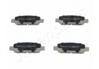 Brake Pad Set, disc brake PP-702AF Japanparts