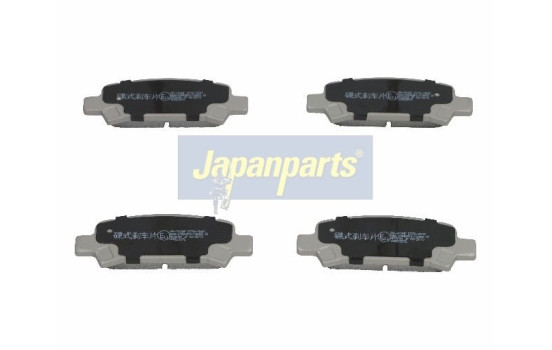 Brake Pad Set, disc brake PP-702AF Japanparts