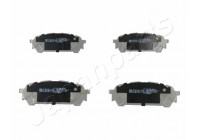 Brake Pad Set, disc brake PP-703AF Japanparts