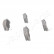 Brake Pad Set, disc brake PP-901AF Japanparts, Thumbnail 3