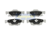 Brake Pad Set, disc brake PP-906AF Japanparts