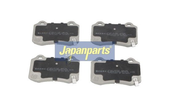 Brake Pad Set, disc brake PP-907AF Japanparts