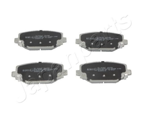 Brake Pad Set, disc brake PP-908AF Japanparts