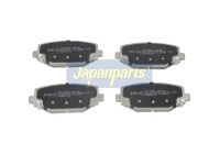 Brake Pad Set, disc brake PP-908AF Japanparts