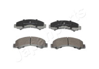 Brake Pad Set, disc brake PP-909AF Japanparts