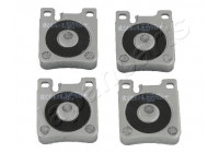 Brake Pad Set, disc brake PP-911AF Japanparts