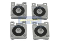 Brake Pad Set, disc brake PP-911AF Japanparts