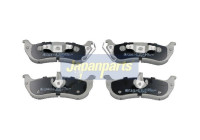 Brake Pad Set, disc brake PP-912AF Japanparts