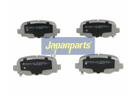 Brake Pad Set, disc brake PP-914AF Japanparts