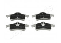 Brake Pad Set, disc brake PP-992AF Japanparts