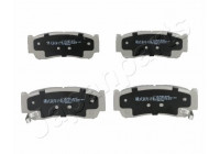 Brake Pad Set, disc brake PP-H08AF Japanparts