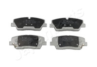 Brake Pad Set, disc brake PP-H10AF Japanparts