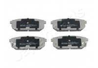 Brake Pad Set, disc brake PP-K03AF Japanparts