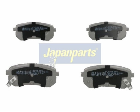 Brake Pad Set, disc brake PP-K04AF Japanparts