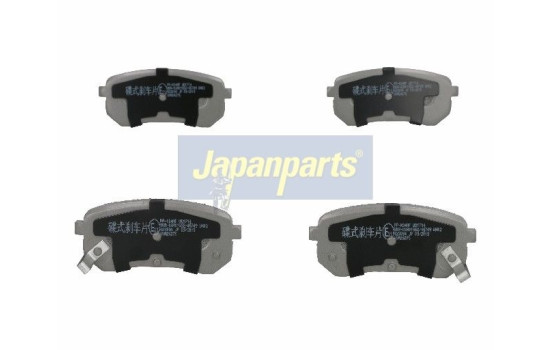 Brake Pad Set, disc brake PP-K04AF Japanparts