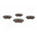 Brake Pad Set, disc brake PP-K06AF Japanparts