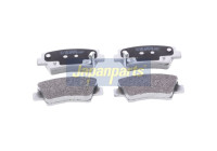 Brake Pad Set, disc brake PP-K06AF Japanparts