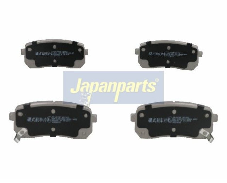 Brake Pad Set, disc brake PP-K07AF Japanparts