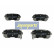 Brake Pad Set, disc brake PP-K09AF Japanparts, Thumbnail 2