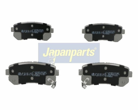 Brake Pad Set, disc brake PP-K09AF Japanparts, Image 2