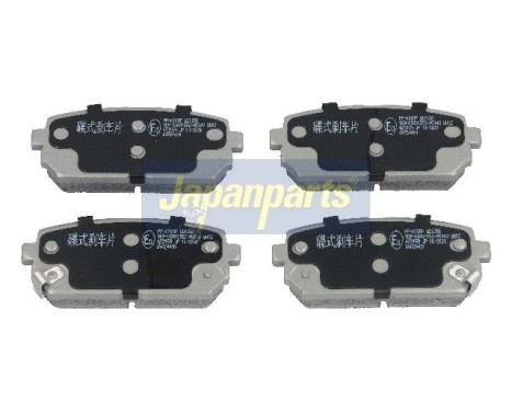 Brake Pad Set, disc brake PP-K10AF Japanparts