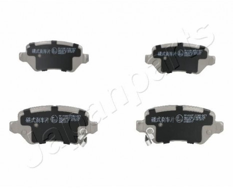 Brake Pad Set, disc brake PP-K12AF Japanparts