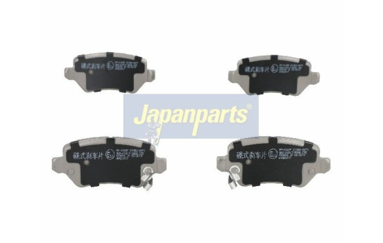 Brake Pad Set, disc brake PP-K12AF Japanparts