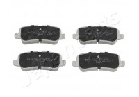 Brake Pad Set, disc brake PP-L01AF Japanparts