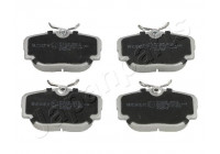Brake Pad Set, disc brake PP-L02AF Japanparts